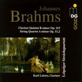 Clarinet Mdg Leipziger Streichquartett - Brahms: Clarinet Quintet B Minor Op. 115 | String Quartet A Minor Op. 51,2 (CD)