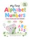 My First Alphabets and Numbers Book: Trace, Practice, Color Workbook