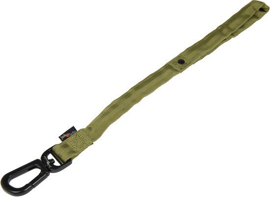 Jack And Vanilla Comfort Tube Nylon Korte Leiband - Groen - 25mmx50cm
