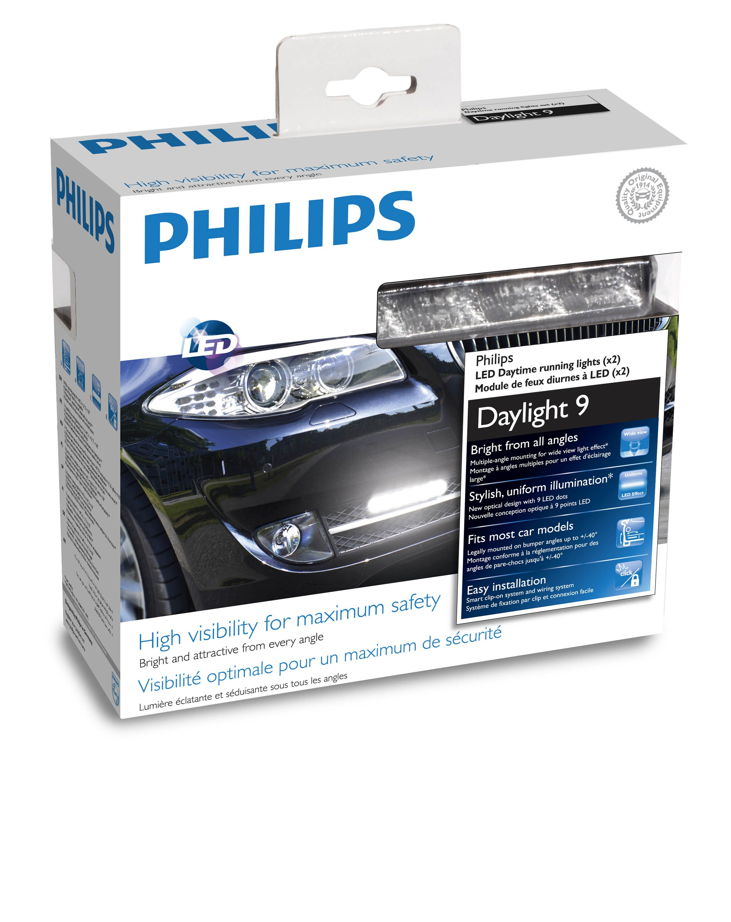 Philips DayLight 9 12831WLEDX1 LED Daytime Running Lights