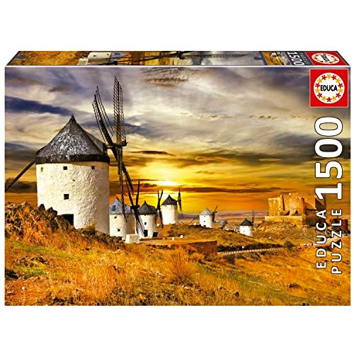 Educa - Windmolens | Puzzel met 1500 stukjes, 85 x 60 cm, vanaf 14 jaar (19618)