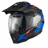 Nexx X.WED3 Keyo Blauw Rood Mat Adventure Helm