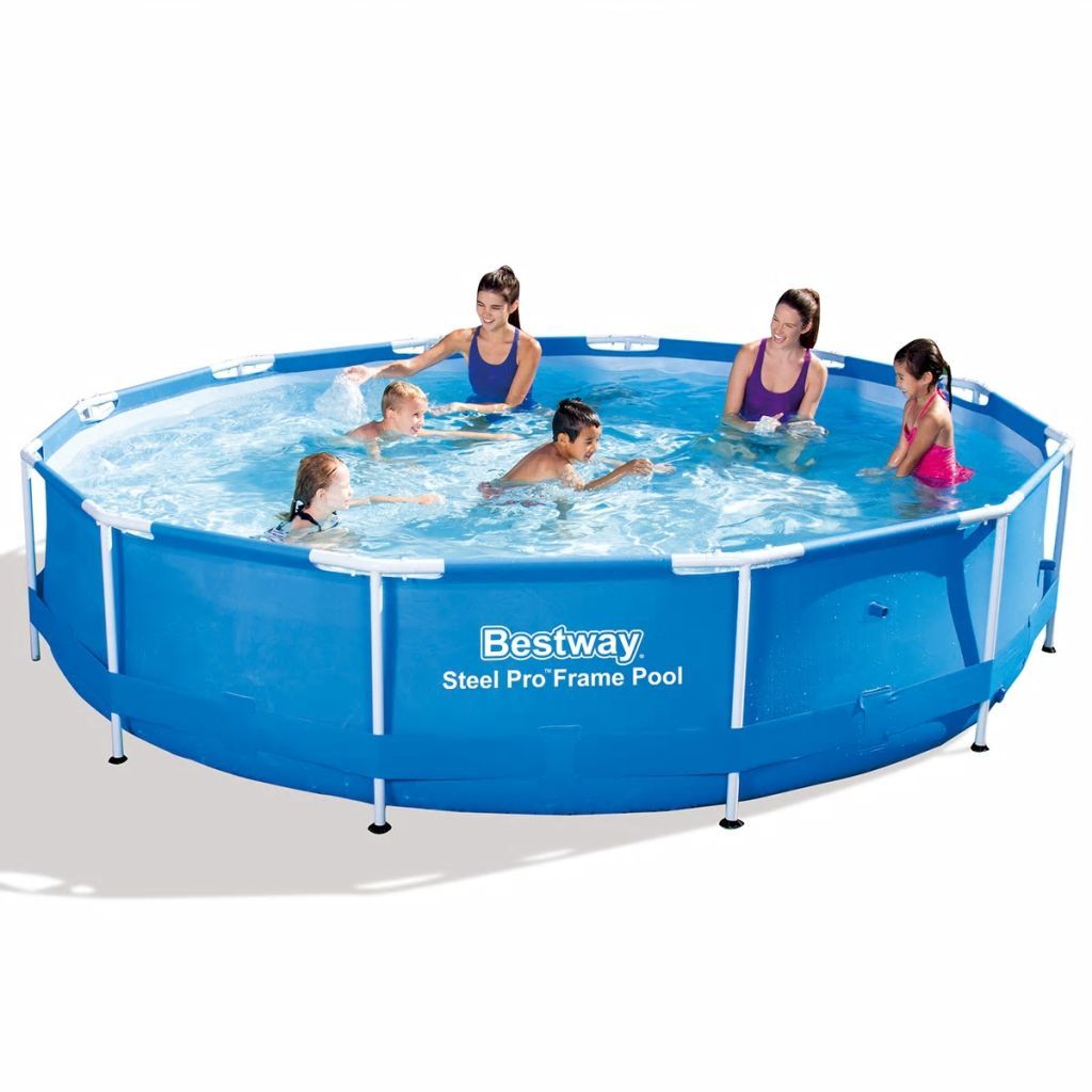 Bestway Zwembad Rond Met Stalen Frame 366 x 76 cm - 56415