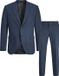 JACK&JONES JPRBLAMARTIN SUIT CO01 SN - Hommes - Costume - Coupe ajustée - Polyester/Viscose/Élasthanne - Iris noir - Taille 54