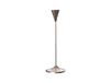 ERNST Bougeoir chrome 25 cm