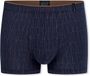 SCHIESSER Heup short Heren XXL deep sea blue Gestreept