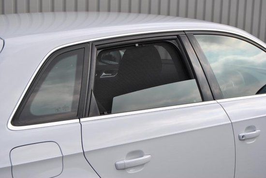 Car Shades Set Audi A3 8V 5 Deurs 2012 - Zwart - Clipsysteem