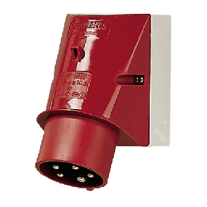 Mennekes 342 Rood IP44 Elektrische draad-connectors