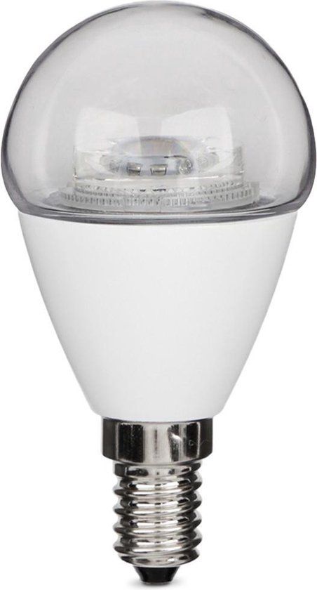 Home Sweet Home Moderne LED Lichtbron Wit P45 dimbaar E14 5W 470lm 2700K Warm wit licht