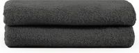 Blumtal Terry Handdoeken Set - 2 x Handdoek - 50 x 100 cm - Antraciet