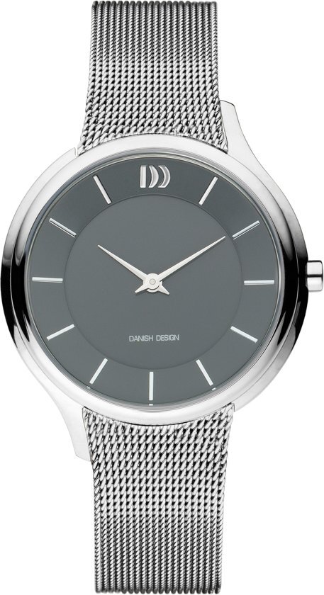 Danish Design IV64Q1194 horloge dames - zilver - edelstaal