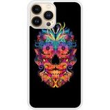 Apple Siliconen hoesje compatibel met iPhone 13 Pro Max Carnaval-masker
