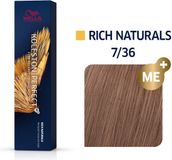 Wella Professionals Koleston Perfect Me+ Haarverf 7/36 Rich Naturals 60ml