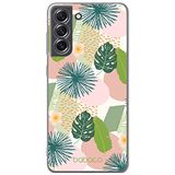 ERT GROUP mobiel telefoonhoesje voor Samsung S21 FE origineel en officieel erkend Babaco patroon Plants 012 optimaal aangepast aan de vorm van de mobiele telefoon, hoesje is gemaakt van TPU