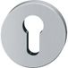 Fsb Rosette Poignée De Porte Noir, 0 12 1735, Rond, F69 Mat