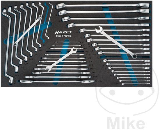 HAZET Sleutelgereedschapset 163-478/40