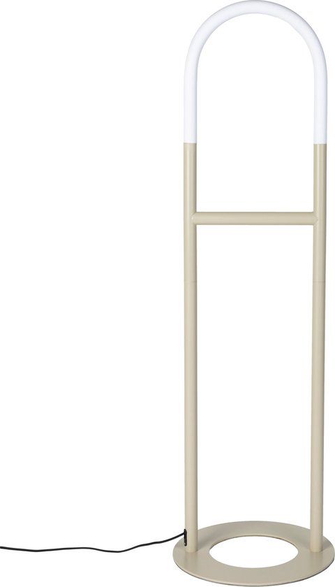 Zuiver Jones Vloerlamp/ Staande Lamp Hout - Beige