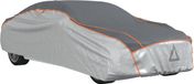 vidaXL Autohoes voor sedan hagelbescherming M zilverkleurig en grijs