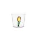Ichendorf Milano Tumbler Tulp geel, collectie Botanica, 30 cl, borosilicaatglas, handgemaakt