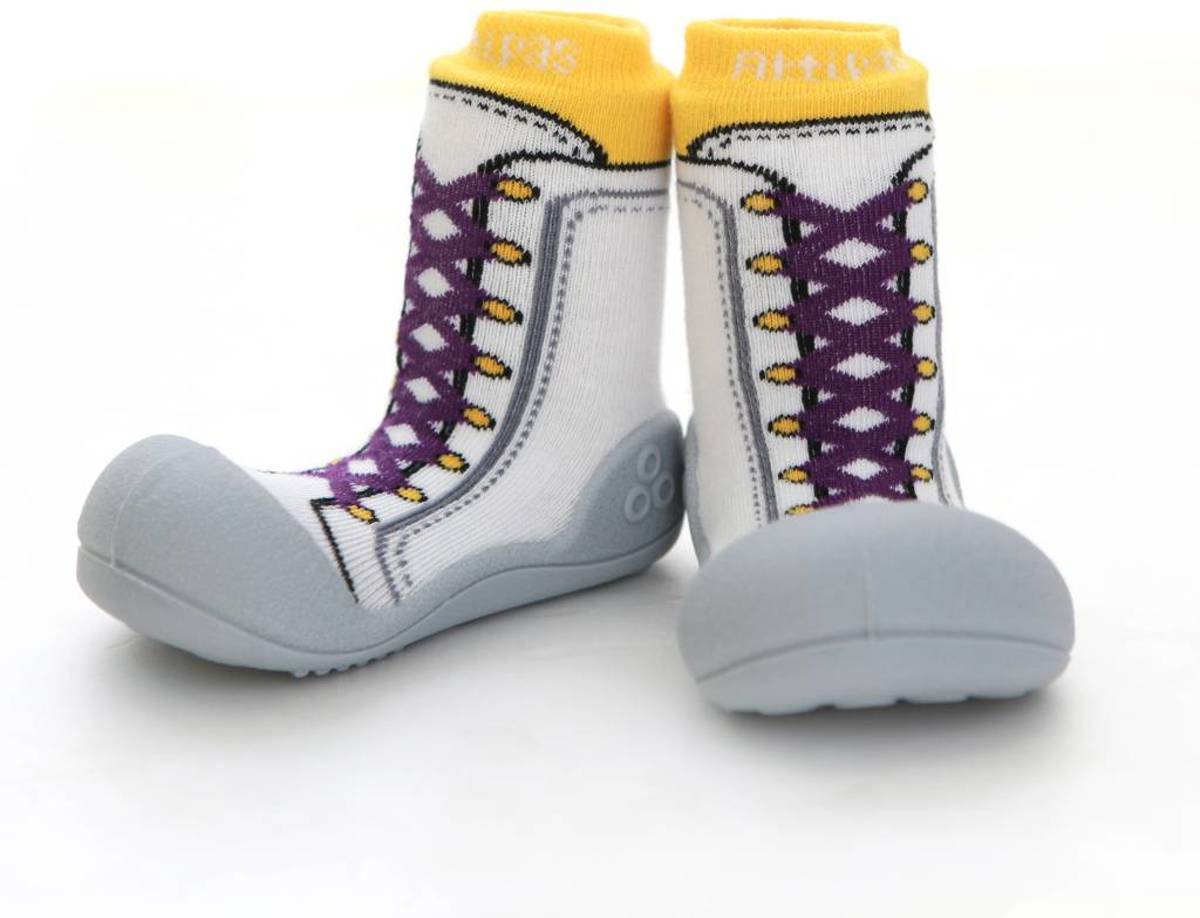 Attipas babyschoentjes New Sneakers geel Maat: 19 10 8 cm