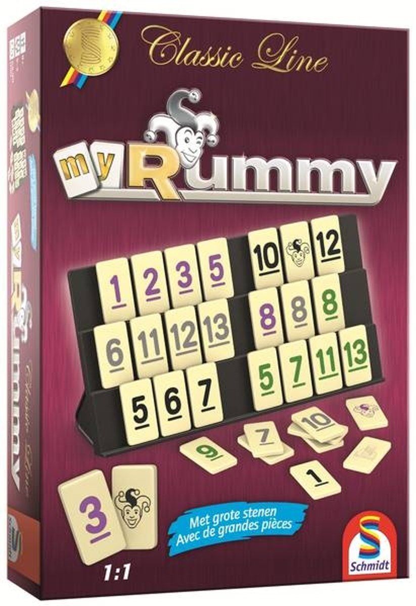 Schmidt Classic Line My Rummy - Bordspel - Unisex