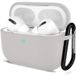 Shieldcase Airpods Pro 2 silicone case (lichtgrijs)