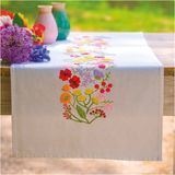 Vervaco Loper kit Bloemen symfonie - 35 x 95 cm