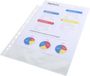 Exacompta 20x Pak van 50 geperforeerde showtassen gladde PP 5/100ste - A4 - Transparant - 5250E
