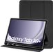 Selected by GSMpunt.nl Samsung Galaxy Tab A9 Plus Hoes Luxe Tri-Fold Book Case Kunst Leer Zwart