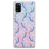 ERT GROUP mobiel telefoonhoesje voor Samsung A41 origineel en officieel erkend Babaco patroon Hummingbird 002