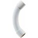 Zenitech Lot de courbes pour tube IRL gris - 16 / 2