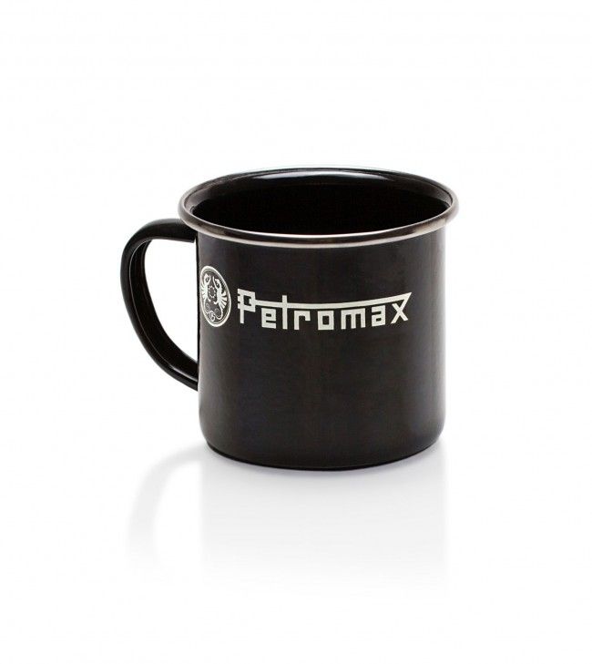 Petromax PX-MUG-S Mok - Zwart - 0.37L - Enamel, Glass, Steel - 1 stuk(s)