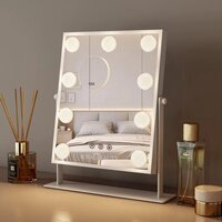 Royals Hollywood Make-up Spiegel - 10x Vergroting - LED - 36x30cm