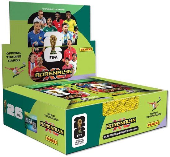 Panini FIFA World Cup 2026™ Adrenalyn XL™ - Doos van 24 zakjes Panini Trading Cards