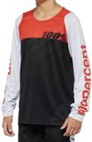 100percent R-core Langarm Enduro Trui Rood, Zwart 6-8 Years Jongens, Meisjes