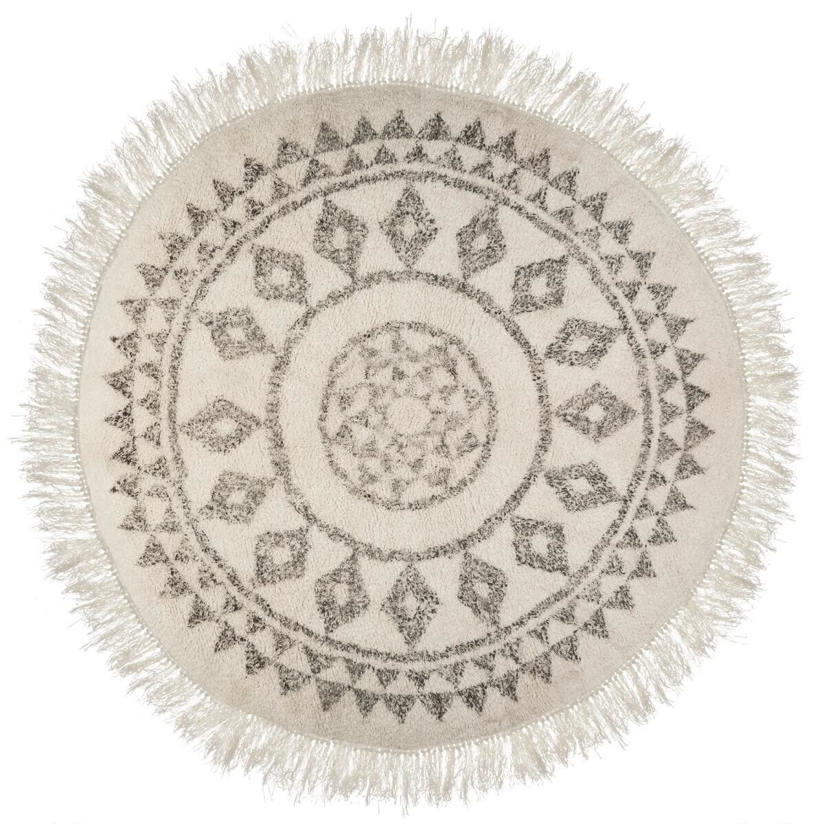 Atmosphera Tapijt rond 120 cm - Geometrische patronen - 1 stuk