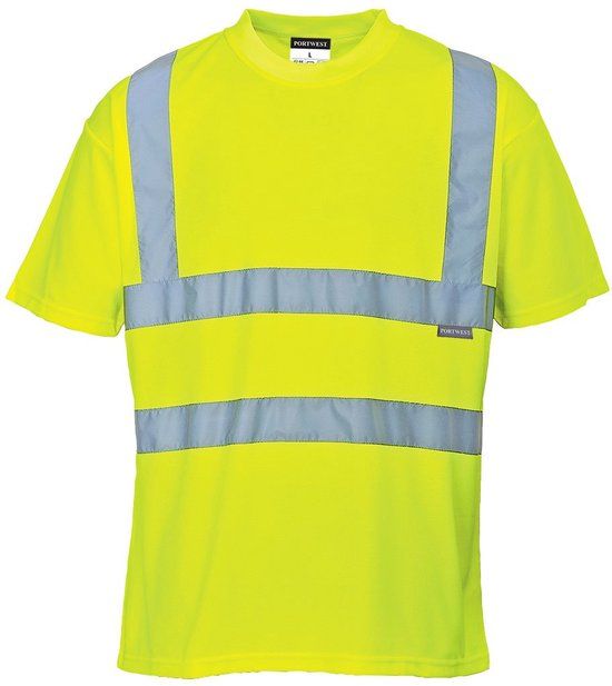 Portwest Hi-Vis T-Shirt S478 - Geel - 4XL