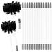 Set de ramonage - Brosse pour conduit de poêle - 15 tiges flexibles - Brosses 10 et 15 cm