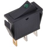 IWH 19030 AAN/UIT-schakelaar grün 12 V 10 A 1x aan/uit 1 stuk(s) Piece
