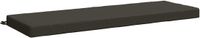 vidaXL Bankkussen SOEST 100% Polyester Antraciet 140 x 50 x 8 cm
