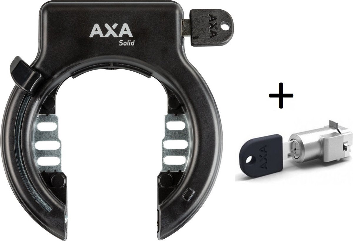 Axa Ringslot Solid Plus + accuslot Shimano Steps 8035