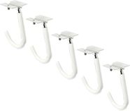 Alberts 855994 fietshaak | gebogen | incl. bevestigingsmateriaal | elektrolytisch blauw verzinkt | haakdiepte 90 mm | hoogte 115 mm | Set van 5