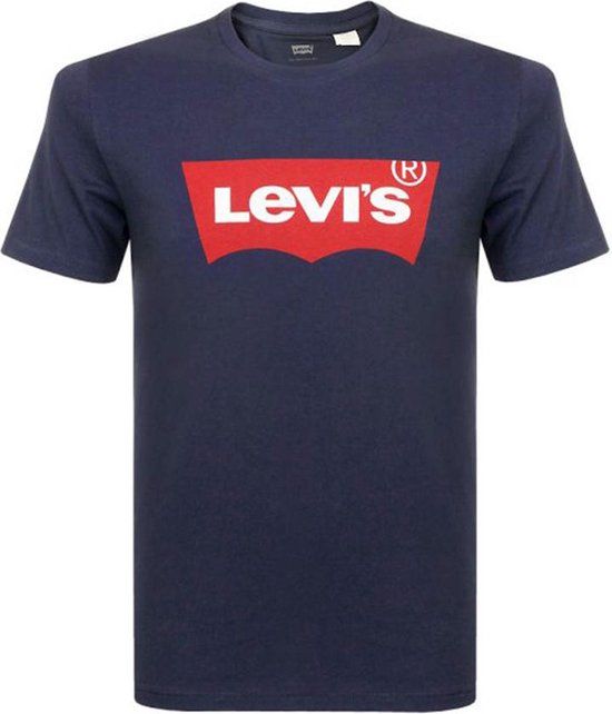 Levi's T-Shirt Graphic Logo Navy - Heren XXL - Modern-fit