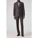 Paul Smith Homme Coupe ajustée Costume 2 boutons Noisette