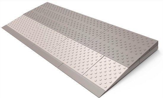 Secuproducts SecuCare Drempelhulp - 2 laags - 84 x 4 x 33 cm - Grijs