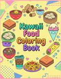 Cozy Bites: A Bold and Easy Kawaii Food Coloring Book