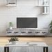 Maison Exclusive - Meuble TV, gris Sonoma, 150x36x30 cm, panneau de particules