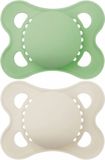 MAM 2 Originele Fopspenen Trendy 2-6 Maanden (Groen en grijs)