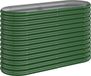 vidaXL Plantenbak - 114x40x68 cm - Gegalvaniseerd Staal - Groen