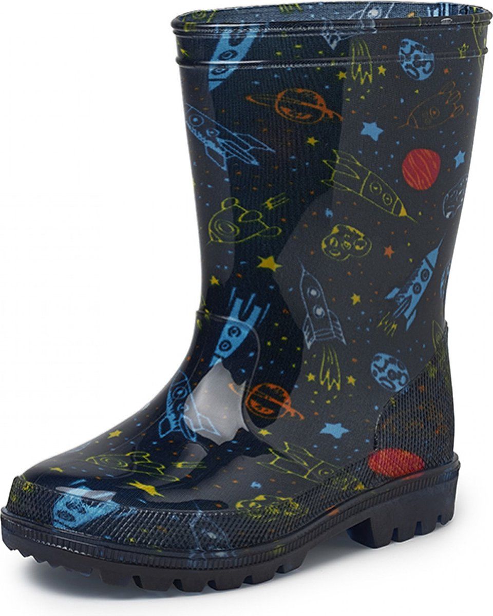 Gevavi Mees PVC Regenlaarzen Kinderen - Blauw - Maat: 8712377864018